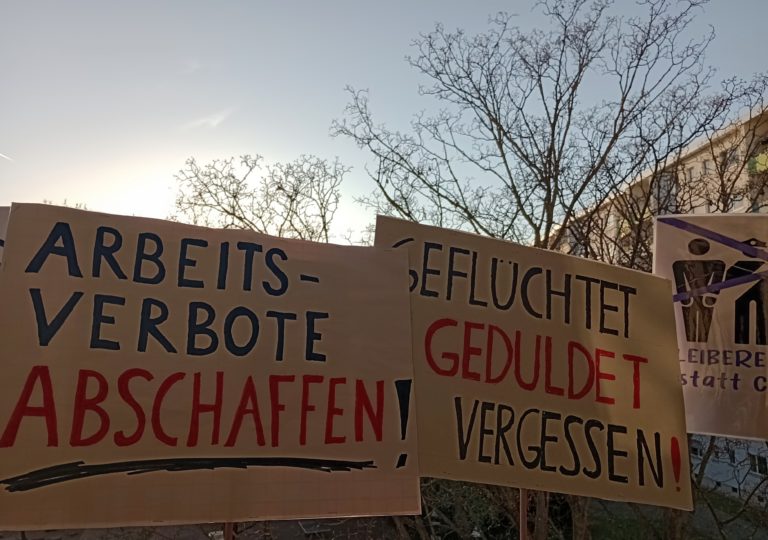 01.05. Berlin: Arbeitsverbote abschaffen!